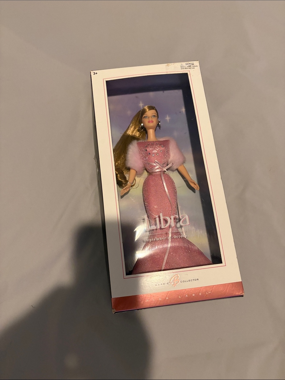 Libra Collector Doll in Pink Gown Barbie Collector